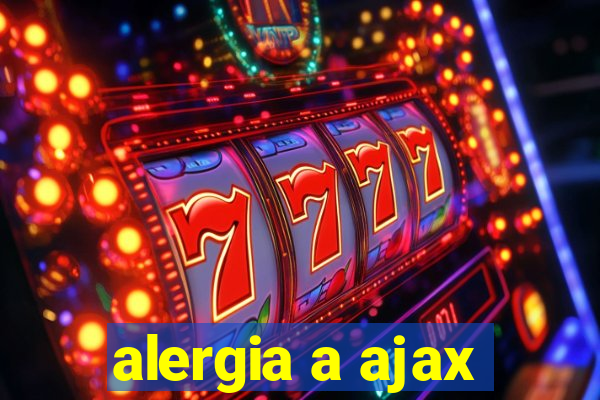 alergia a ajax